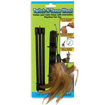 Ware Twitch-N-Tease Dangler Wand Toy