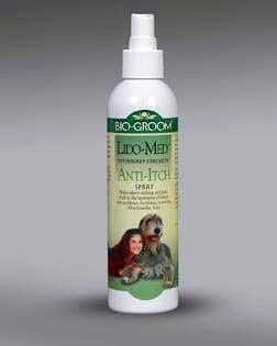 Bio-Groom Lido Med Anti Itch Spray 8Oz