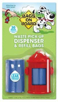 Bramton Company Bags On Board Fire Hydrant Dispenser W-30 Bag refill