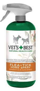 Bramton Company Vets Beste Natural Flea + Tick Home Spray (32 oz)