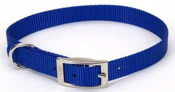 Coastal Style 401 5-8" x 14" Nylon Web Collar Blue