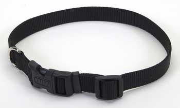 Coastal Style 6301 3-8" x 8-12" Nylon Adjustable Collar Black