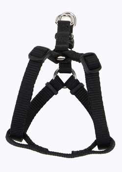 Coastal 3-8x18" Adjustable Comfort Harness Black