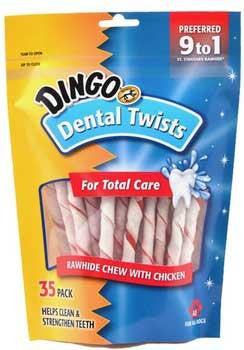 Dingo Dental Twists For Total Care 35 Pk