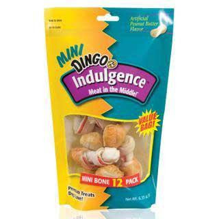 Dingo Indulgence Mini Peanut Butter 12 Pk. 6.35 oz.