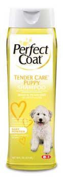 8in1 Perfect Coat Tender Care Puppy Shampoo 16 oz.