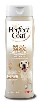 8in1 Perfect Coat Natural Oatmeal Shampoo 16 oz.