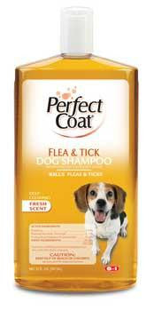 8in1 Perfect Coat Flea & Tick Shampoo 32oz