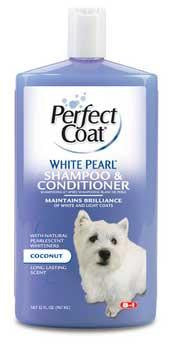 8in1 Perfect Coat White Pearl Shampoo 32oz