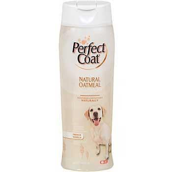 8in1 Perfect Coat Natural Oatmeal Shampoo - French Vanilla 64 Oz