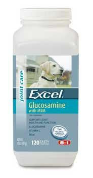 8in1 Excel Time Released Glucosamine with MSM 120 Tabs