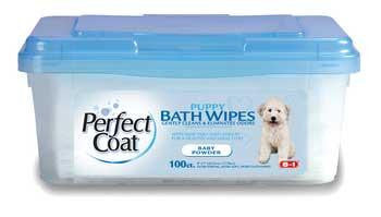 8in1 Perfect Coat Bath Wipes Puppy 100pk