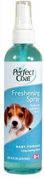 8in1 Perfect Coat Freshening Spray Baby Powder 8oz