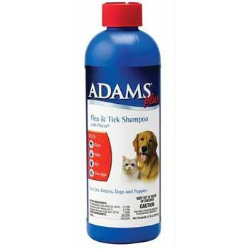 Farnam-Adams Flea & Tick Shampoo 12oz Dog-Cat With Precor