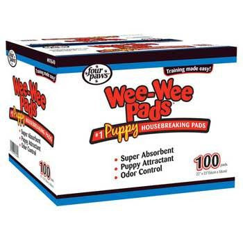 Four Paws Four Paws Wee Wee Pads 100 Count Bag 22e x 23e