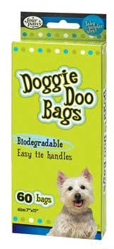 Four Paws Biodegradable Doggie Doo Bags 60 count