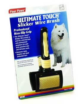 Four Paws Ultimate Touch Slicker Wire Brush Mini