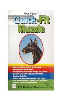 Four Paws Quick Fit Muzzle Size 3