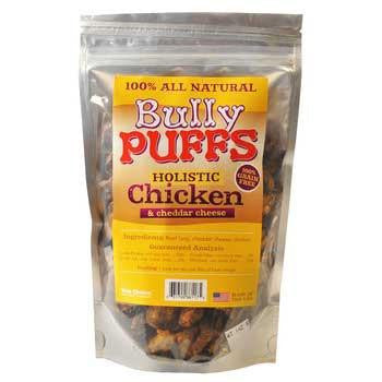 Health Extension Bully Puffs Chicken 5 oz. USA Made