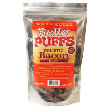 Health Extension Bully Puffs Bacon 5 oz. USA Made