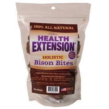 Health Extension Bison Bites Treats 10oz