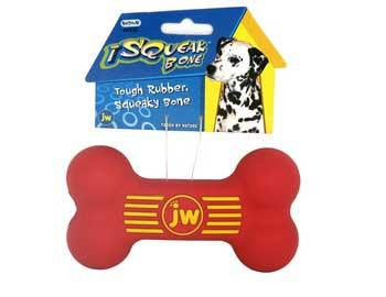 JW Pet Company iSqueak Bone Medium Dog Toy