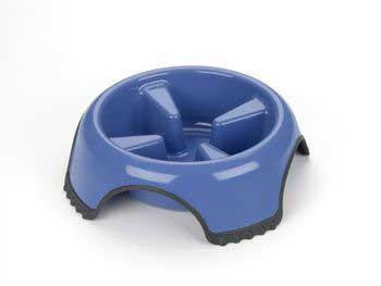 JW Pet Company Skidstop Slow Feed Bowl Medium