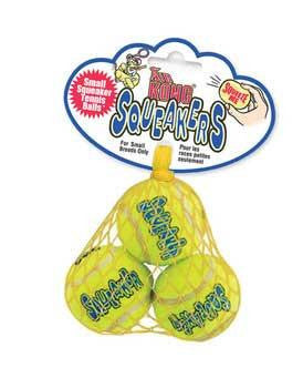 Kong Squeaker Tennis Balls Small