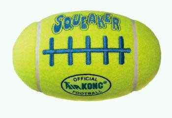 Kong Air Kong Squeaker Football Small