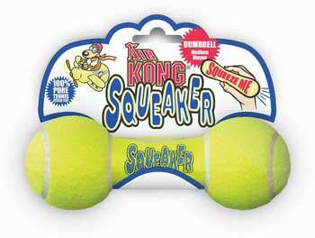 Kong Air Kong Squeaker Dumbbell Medium