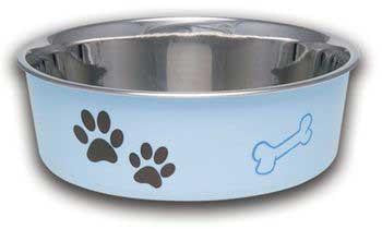 Loving Pets Bella Bowl Murano Blue Small