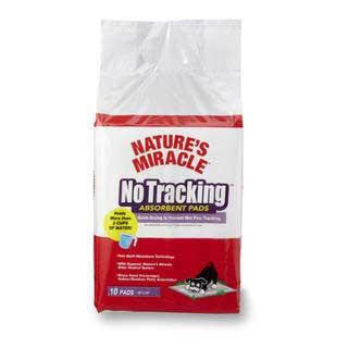 Nature's Miracle No Track Absorbent Pads 10pk