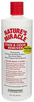 Nature's Miracle Stain & Odor Remover - Pour 24 Oz