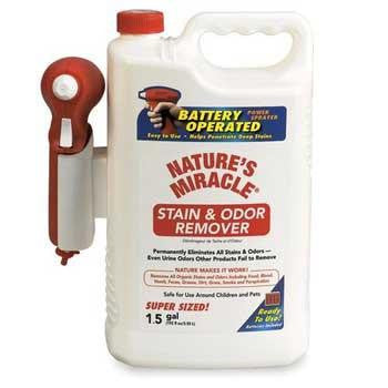 Nature's Miracle Advance Stain & Odor Remover - Power Sprayer 1.5 Gal