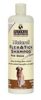 Natural Chemistry Natural Flea & Tick Shampoo W-Oatmeal 16oz