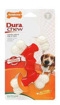 Nylabone Dura Chew Double Bone Bacon Petite