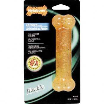 Nylabone Flexible Chicken Flavor Chew Wolf