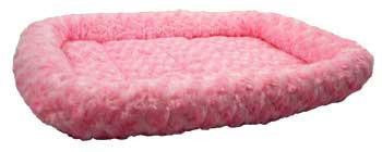 Dreamzone Fleece Bed Pink 24X19