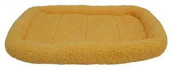 Dreamzone Fleece Bed Yellow 2000 24X19