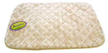 Dreamzone Plush Crate Mat Natural 30X19