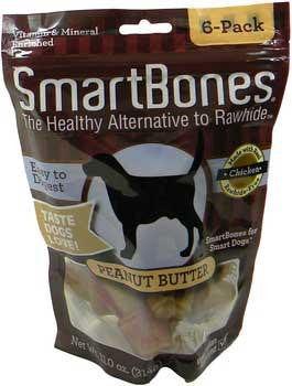 Pet Matrix SmartBones Peanut Butter Small 6 Pk.