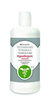 Synergy Labs Veterinary Formula Clincal Care Hypoallergenic Shampoo For Sensitive Skin - Sulfate Free - 17 oz.