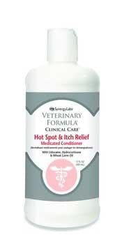 Synergy Labs Veterinary Formula Clinical Care Hot Spot & Itch Relieve Medicated Conditioner - 17 oz.