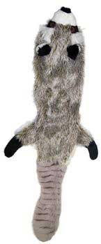 Ethical Skinneeez Plush Raccoon 20" For Small-Medium Dogs