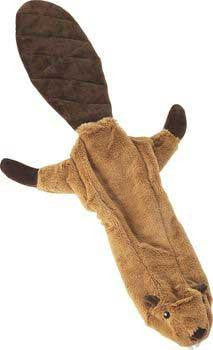 Ethical Skinneeez Plush Beaver Dog Toy 23