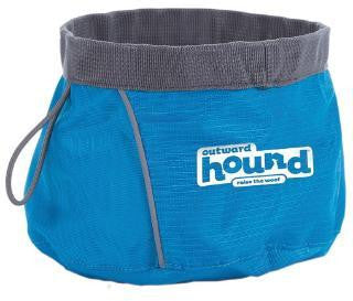 Outward Hound Port-A-Bowl Small Blue