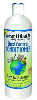 Earthbath SHED CONTROL Conditioner, Green Tea Scent with Awapuhi 16oz