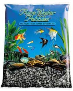 Nature's Ocean Pure Water Pebble Frost Black 5lb 6pk