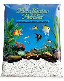 Nature's Ocean Pure Water Pebble Frost Platinum White 5lb 6pk