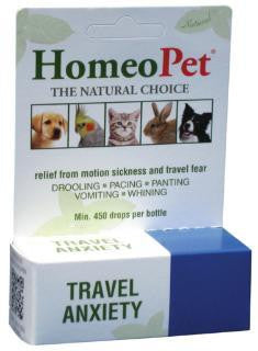 HomeoPet Travel Anxiety Multi Species 1.6 oz.